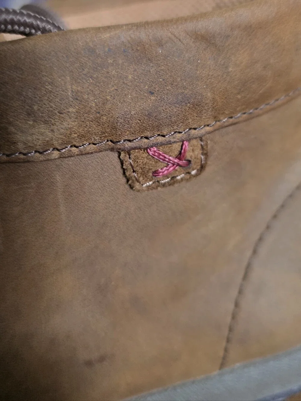 Twisted X Men's‎ Driving Mocs Steel Toe Boots Distressed Saddle 8  (MDMST01) NIB